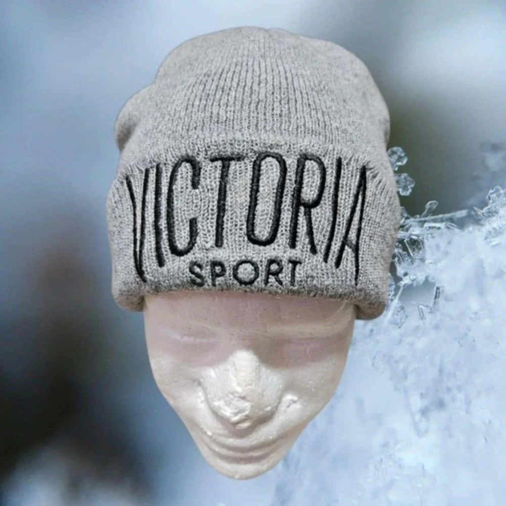 Victoria Secret Sport Gray‎ Beanie (5947)